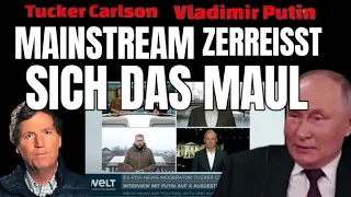 Putin und Tucker Carlson gesamtes Interview (ca. 2 Std) in Deutsch + Meine "skandalöse" Meinung dazu