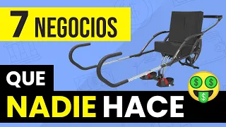 7 máquinas RENTABLES - Negocios QUE NADIE HACE