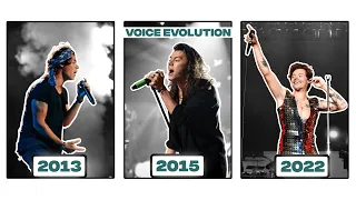 HARRY STYLES voice evolution from 2009 - 2022 (ONE DIRECTION - till NOW)