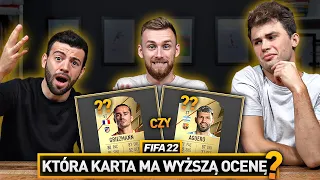 JAK TO MOŻLIWE?! KTÓRA KARTA MA WYŻSZĄ OCENĘ W FIFIE 22?