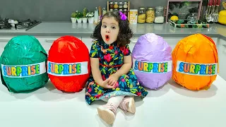 Amira Kids Pretend Play Fun with Colored Surprise Children's Videos