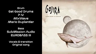 Gojira - Where Dragons Dwell - Guitar Backing Track with vocals