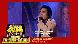 Sing Galing Ultimate Pasingkatan March 5, 2022 | "Liwanag Sa Dilim" Pepe Herrera Performance