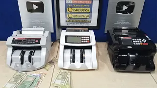 India's No.1 Currency Counting Machines with Fake Note Detector