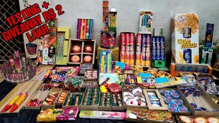 Diwali Crackers Stash 2022 Giveaway result date and crackers testing | highest crackers stash 2022