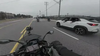 Biker Gang Confrontation