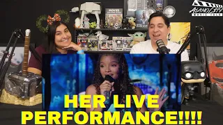 Halle Bailey (Little Mermaid 2023 REACTION!)- LIVE Disneyland Performance