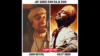 Jai Shri Ram - Adipurush | Jubin Nautiyal Vs Arijit Singh | Prabhas | Manoj Muntashir #shorts