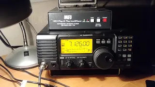 Антенна-удочка, 40m, RA2F QSO.