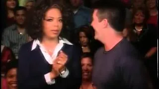 2004 SIMON COWELL'S  AND OPRAH LAUNCH IL DIVO'S FIRST APPEARANCE ON THE OPRAH SHOW