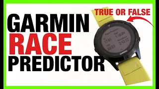 Garmin Race Predictor // True or False? // HONEST Running Tech Review // Science vs Reality