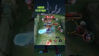 Late Game Badang vs Late Game Argus, Mobile Legends