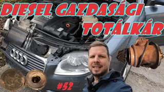 DIESEL GAZDASÁGI TOTÁLKÁR 😵‍💫🤯| Mit okoz a karbantartás hiánya?! | Szerelési hibák