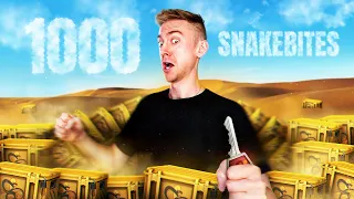 1000 Snakebite Case Opening!