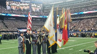 National Anthem, Colors Presented at 2021 Army - Navy Game
