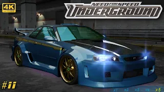 [4K] ФИНАЛ . Быстрейший в Олимпик сити - NFS Underground [2003], pt.11