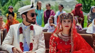 Hunza Couples tradationa Weeding Discover the rich tradition of Hunza Gojal marriageहुंजा घाटी शादी
