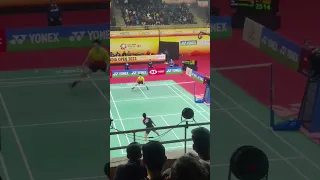 What a Finish by Anthony Sinisuka Ginting /Sunrise India Open Badminton Delhi 2023