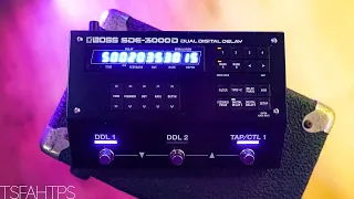 Vintage Digital Delay...TWICE!! Boss SDE-3000D Dual Digital Delay