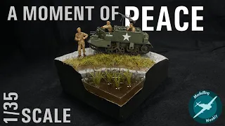'A Moment of Peace' - 1/35 Universal Carrier Diorama | Full Build