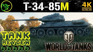 T-34-85M WOT Tank Review - World of Tanks
