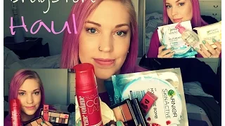 Drugstore Haul - superdrug/boots