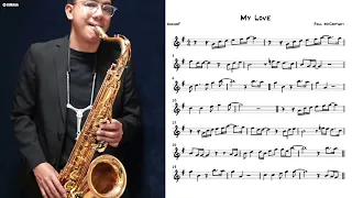 My Love (transcription & solo) for saxophone
