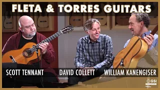 Tárrega's Torres, Fleta & "Silent Night" discussed by Scott Tennant, Bill Kanengiser & David Collett