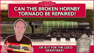 Can this Broken Hornby Tornado be Repaired? 🛠 Or is it for the Loco Graveyard? 💀