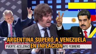 SUPERAMOS A VENEZUELA EN INFLACIÓN - Javier Milei con Luis Majul 15/3/2022