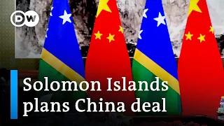 Solomon Islands: West fears Chinese foothold in South Pacific | DW News