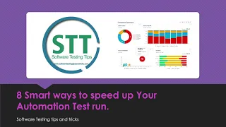 8 smart ways to speedup UI automation tests - tips and tricks