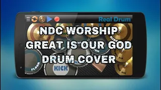 Drum Cover Great Is Our God - NDC Worship
