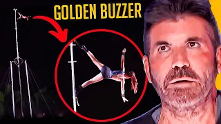 Terry Crews HITS GOLDEN BUZZER For AGT Extreme Legend Alfredo Silva After Crazy Motorbike Act