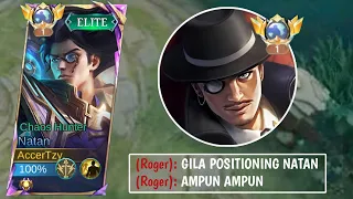 POSITIONING ITU PENTING!! KETIKA KALIAN MENGGUNAKAN NATAN!! BEST GAMEPLAY NATAN! - Mobile Legends