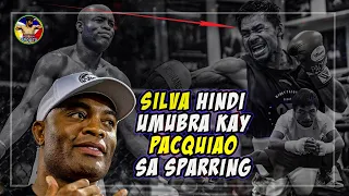 UFC SUPERSTAR nasi SILVA Nahirapan sa SPARRING Kay MANNY PACQUIAO.