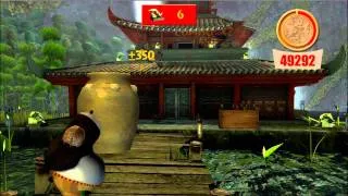 Kung Fu Panda 2: Free Play: Target Practise - Hard Gold[HD][XBOX 360][Gameplay]