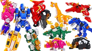 Miniforce Superdino7! A seven-stage robot unit that transforms seven dinosaurs! | DuDuPopTOY