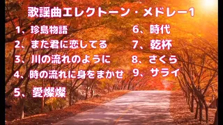 歌謡曲エレクトーン・メドレー　珍島物語　また君に恋してる　川の流れのように　時の流れに身をまかせ