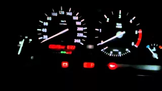 BMW e34 525 TDS cold start - 15 C