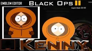 Black Ops 2 - Kenny Emblem Tutorial (south park)