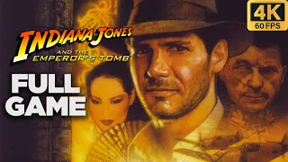 Indiana Jones and the Emperor's Tomb Complete Game Walkthrough Full Game Story 4K 60FPS RTX