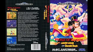World of Illusion Starring CO-OP 2 Player | #SEGA #SegaMegadrive #ПРОХОЖДЕНИЕ #ИГРА #СТРИМ 1992