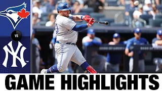 Blue Jays vs. Yankees Game Highlights (8/20/22) | MLB Highlights