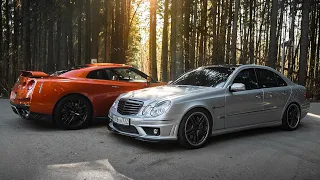 Mercedes E55 ('03) VS. Nissan GTR ('19)  Начало сезона 2020