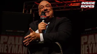 Paul Heyman On The Best Way To Make Modern Pro Wrestling Matter