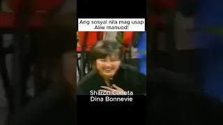 Throwback Interview with Sharon Cuneta and Dina Bonnevie. #sharoncuneta #dinabonnevie