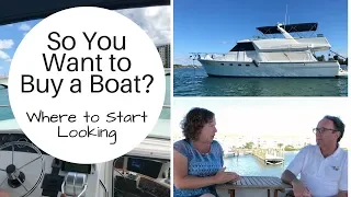 Buying a Motor Yacht or Trawler - Where to Start Looking & What is a Buyer's Broker?