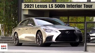 2021 Lexus LS 500h Interior Tour