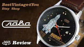 Slava Buran NOS Soviet Watch From 80s